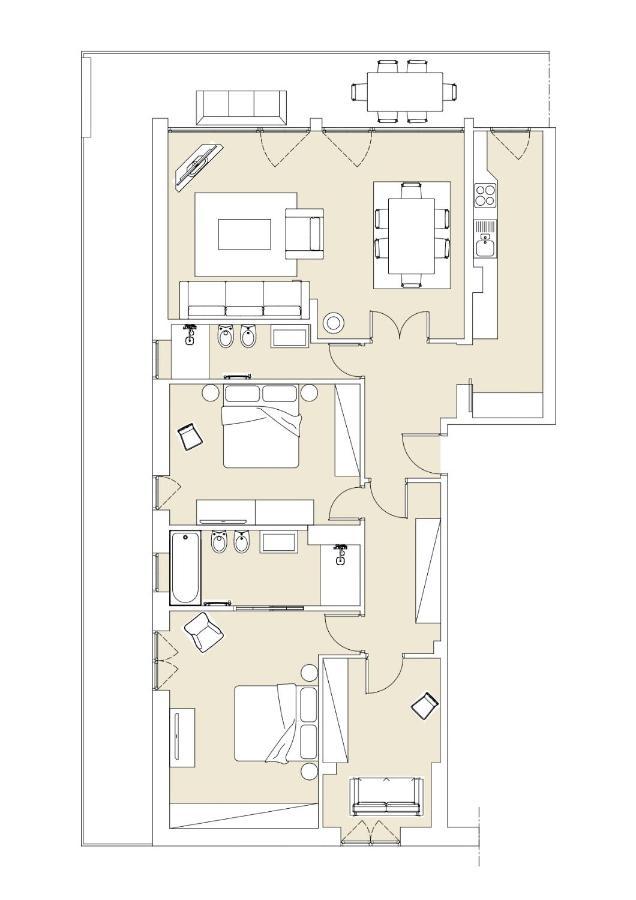 루이노 Attico Palazzo Di Vetro 아파트 외부 사진